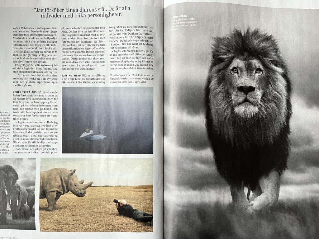 Björn Persson In magazine article