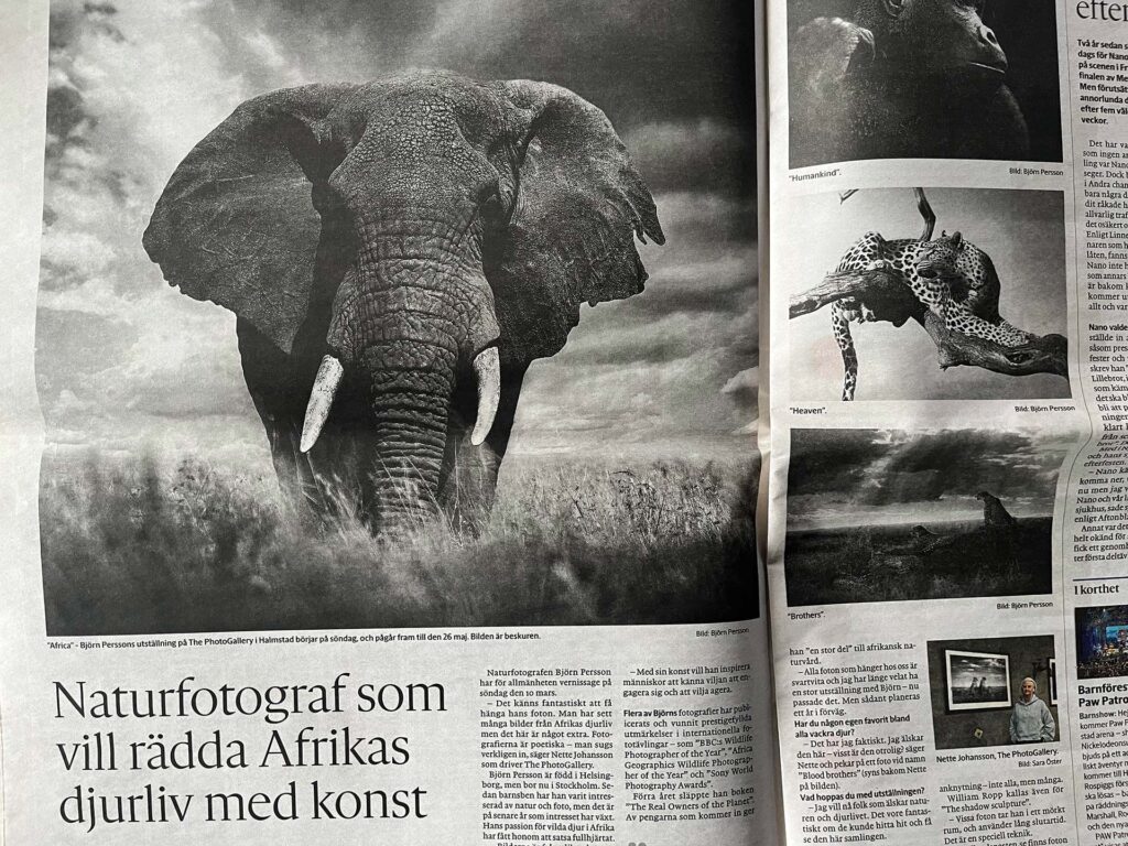 Magazine article about Björn Persson